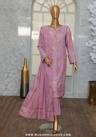 HZ Valencia Unstitched Embroidered Jacquard Vol-II Winter Collection - 2025 VJE-13