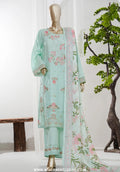 Bin Saeed Stitched 3pc Luxury Embroidered Jacquard Collection - 2026 (D-07)