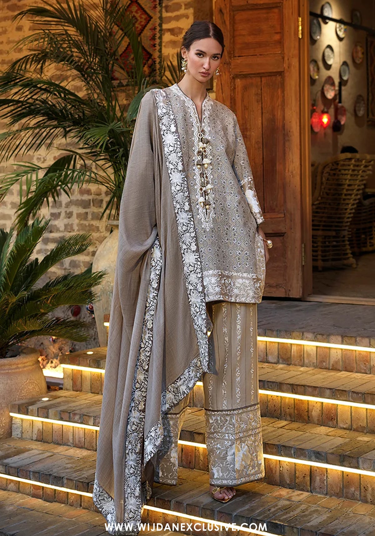 Broadway by Mushq | Unstitched Embroidered Viscose Collection'26 (EASTERN EMPRESS)