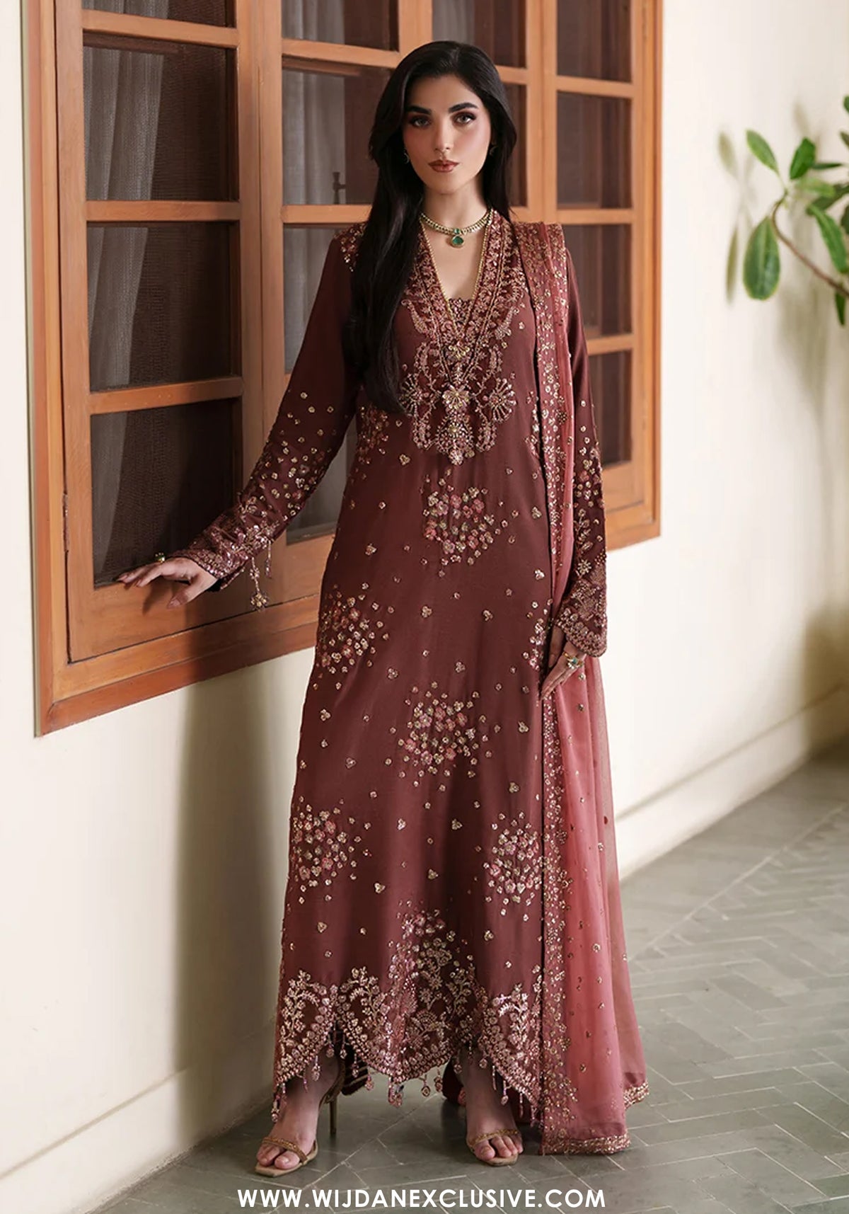 Mah-E-Noor by Roheenaz | Unstitched Embroidered Silk Collection – 2026 (Zarnish)