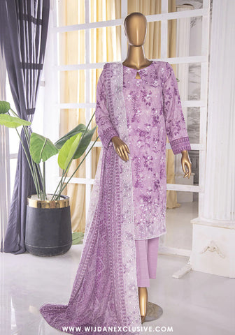 HZ Khaddar Unstitched Embroidered Chikankari Collection - 2025 KEC-108