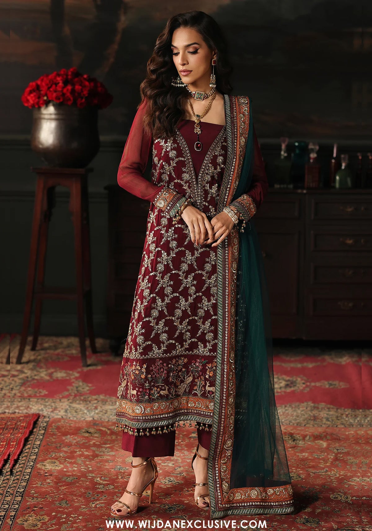 Aura by Charizma | Unstitched Luxury Chiffon Vol-01 Collection - 2026 CA26-05