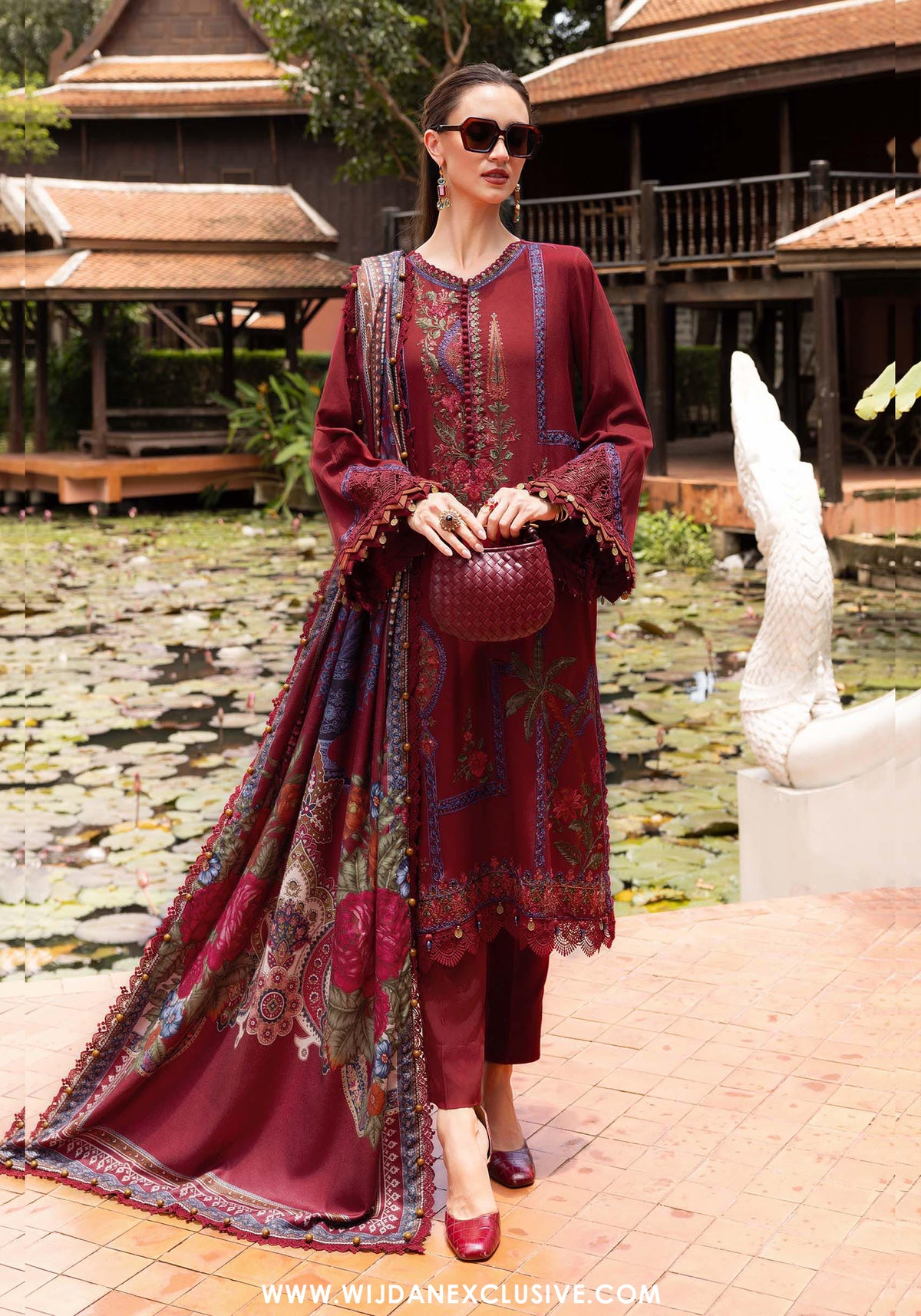 M.Prints | Unstitched Winter Shawl Edit - 2025 MPT-2807-A