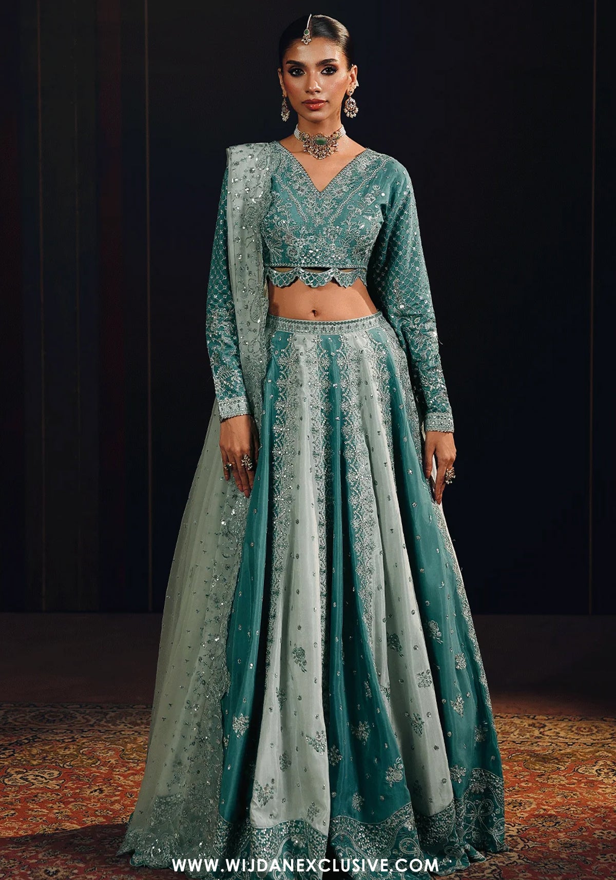 Suroor by Ramsha | Unstitched Embroidered Festive Formal Coll'26 (SR-107)