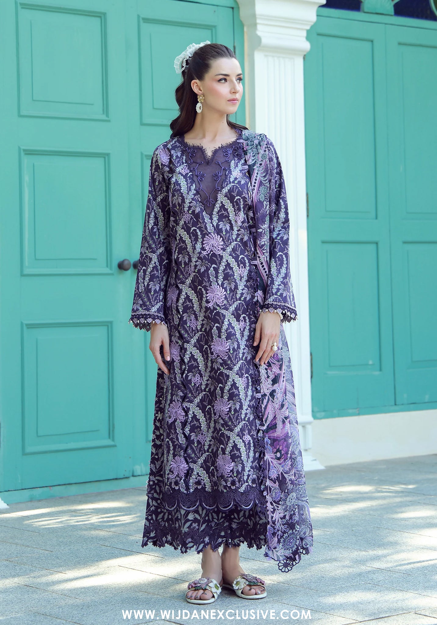 Lumea by Jade | Unstitched Embroidered Cambric Collection - 2026 (VELIN)