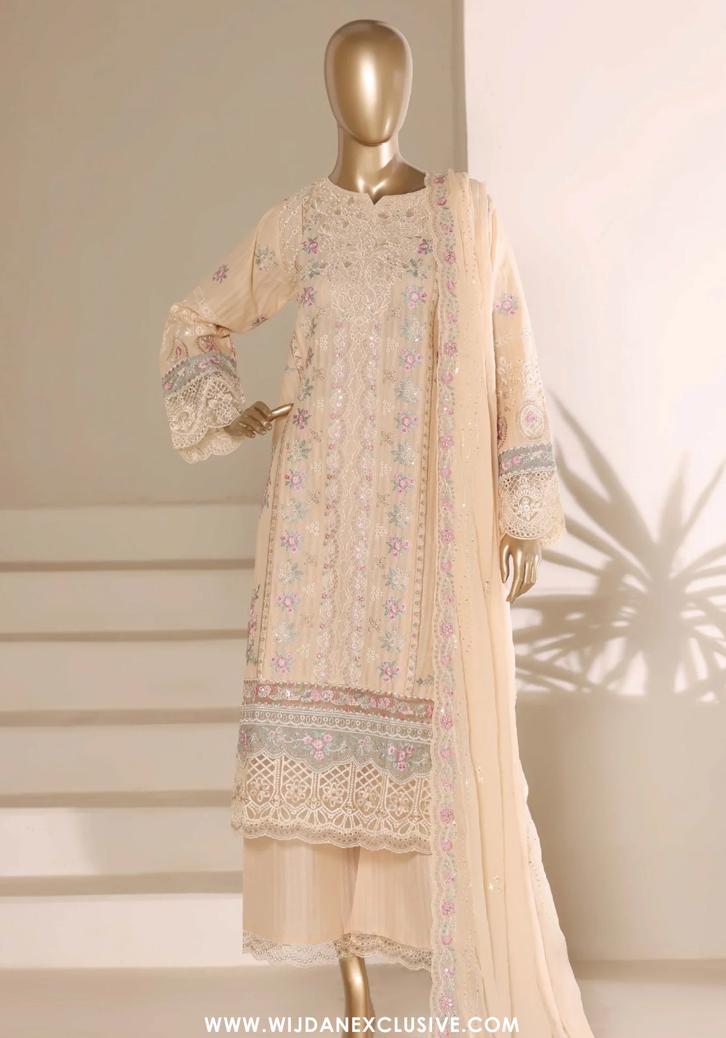 Sadabahar Stitched Luxury Embroidered Festive Vol-05 Collection - 2026 (D-07)
