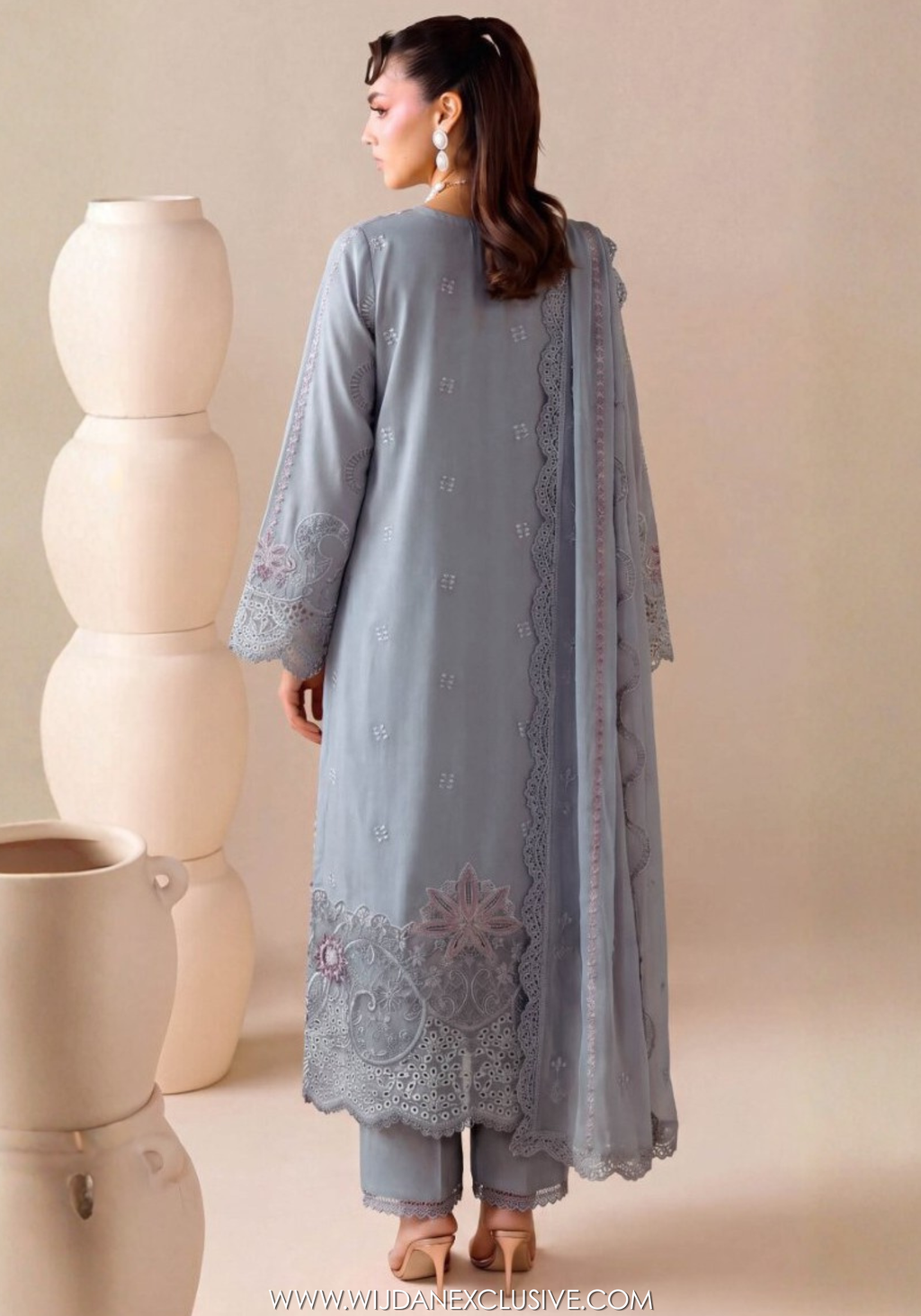 Fasana by Ramsha | Unstitched Luxury Lawn Vol-01 Collection - 2026 (D-07)