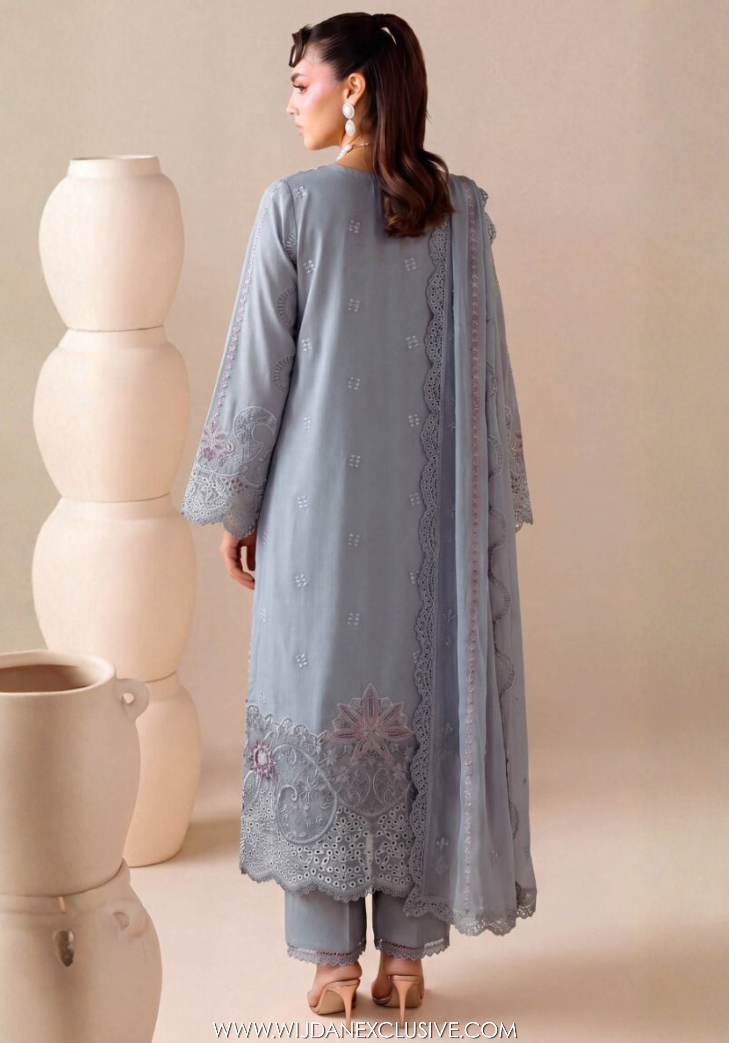 Fasana by Ramsha | Unstitched Luxury Lawn Vol-01 Collection - 2026 (D-07)