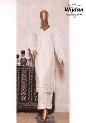 Sadabahar Chikankari 2pc Stitched Solids Collection'24 D-06