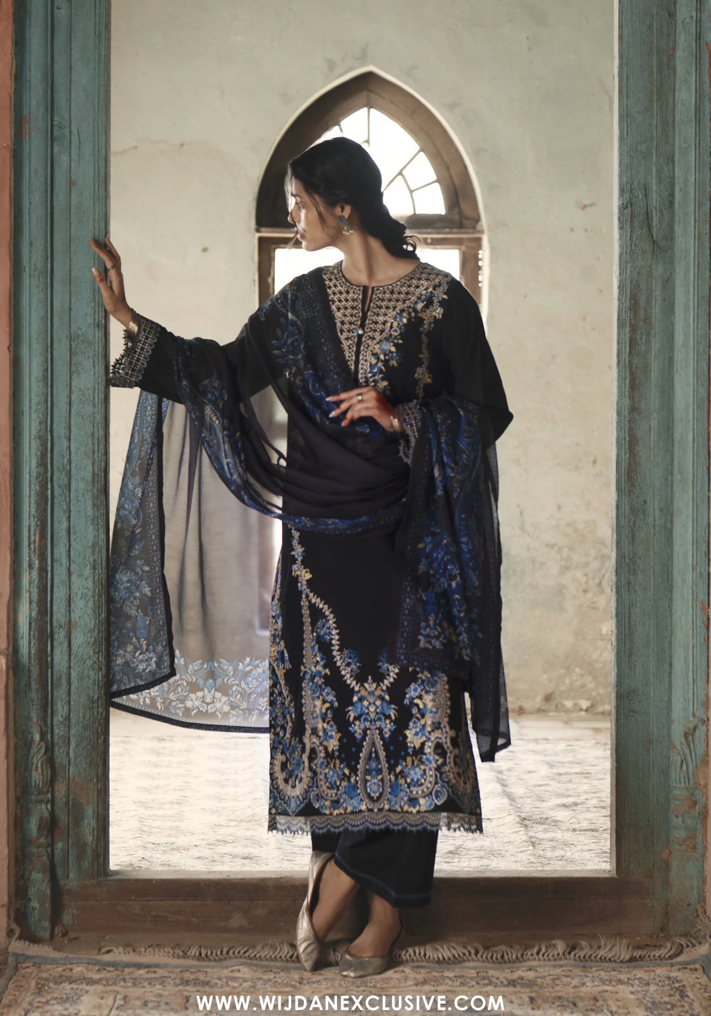 Before Sunset by Casual Lite | Stitched Embroidered Cotton Lawn Collection - 2026 (D-07)