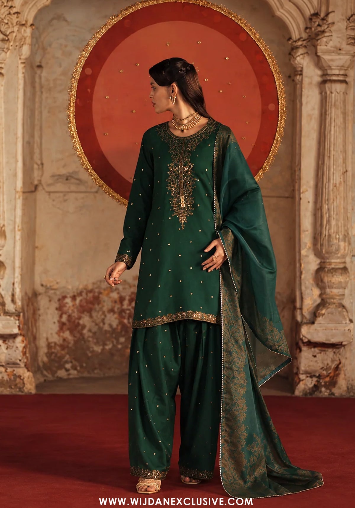 Rekha by Casual Lite | Stitched Embroidered Silk Viscose Collection'26 (D-07)
