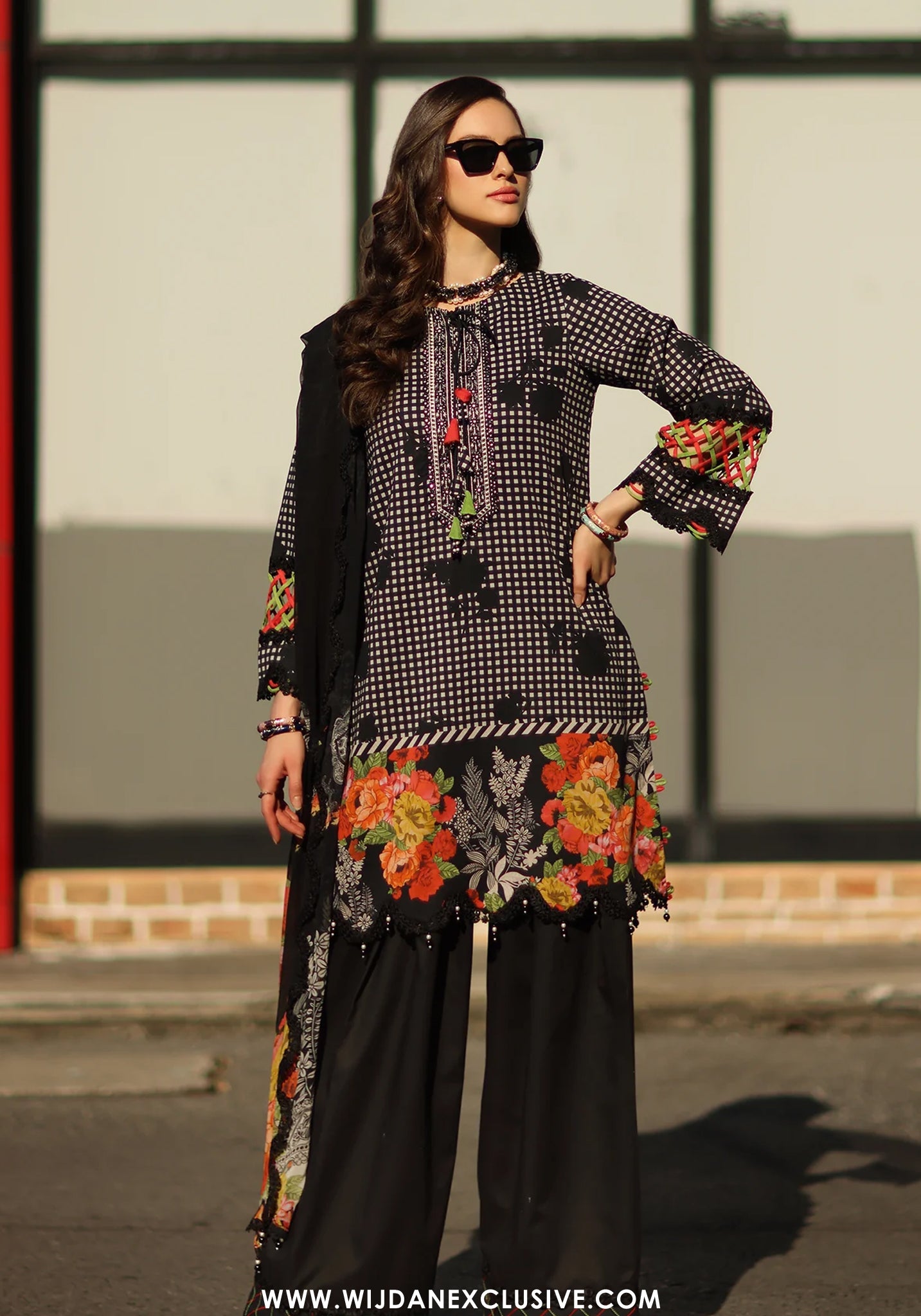 Combination by Charizma | Unstitched Embroidered Lawn Collection Vol - I (CC6-02)