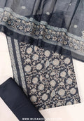 Bin Saeed Unstitched 3PC Digital Printed Cambric Collection - 2025 D-07