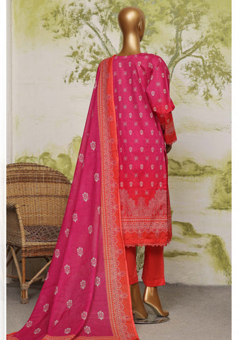 Sadabahar Printed Lawn Collection'24 Vol-III D-07