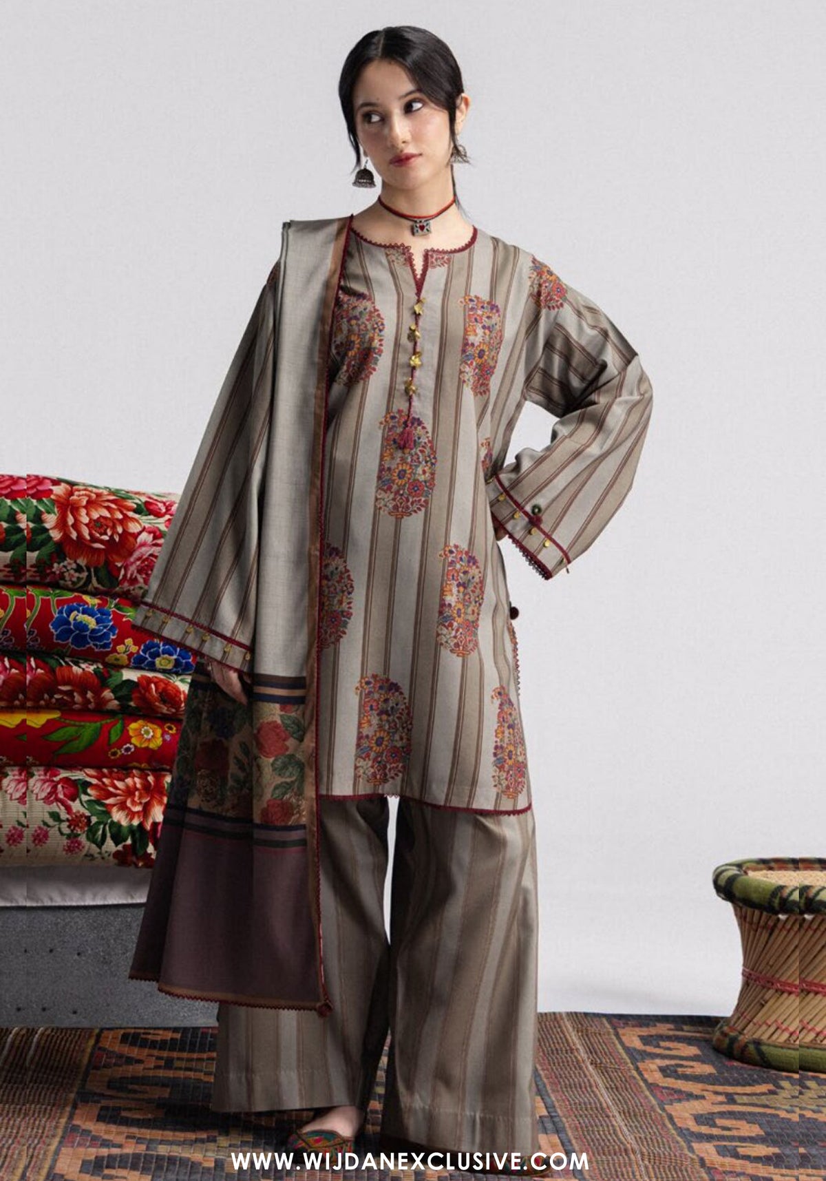 Coco Print's Unstitched Linen Collection - 2026 (D-4A)