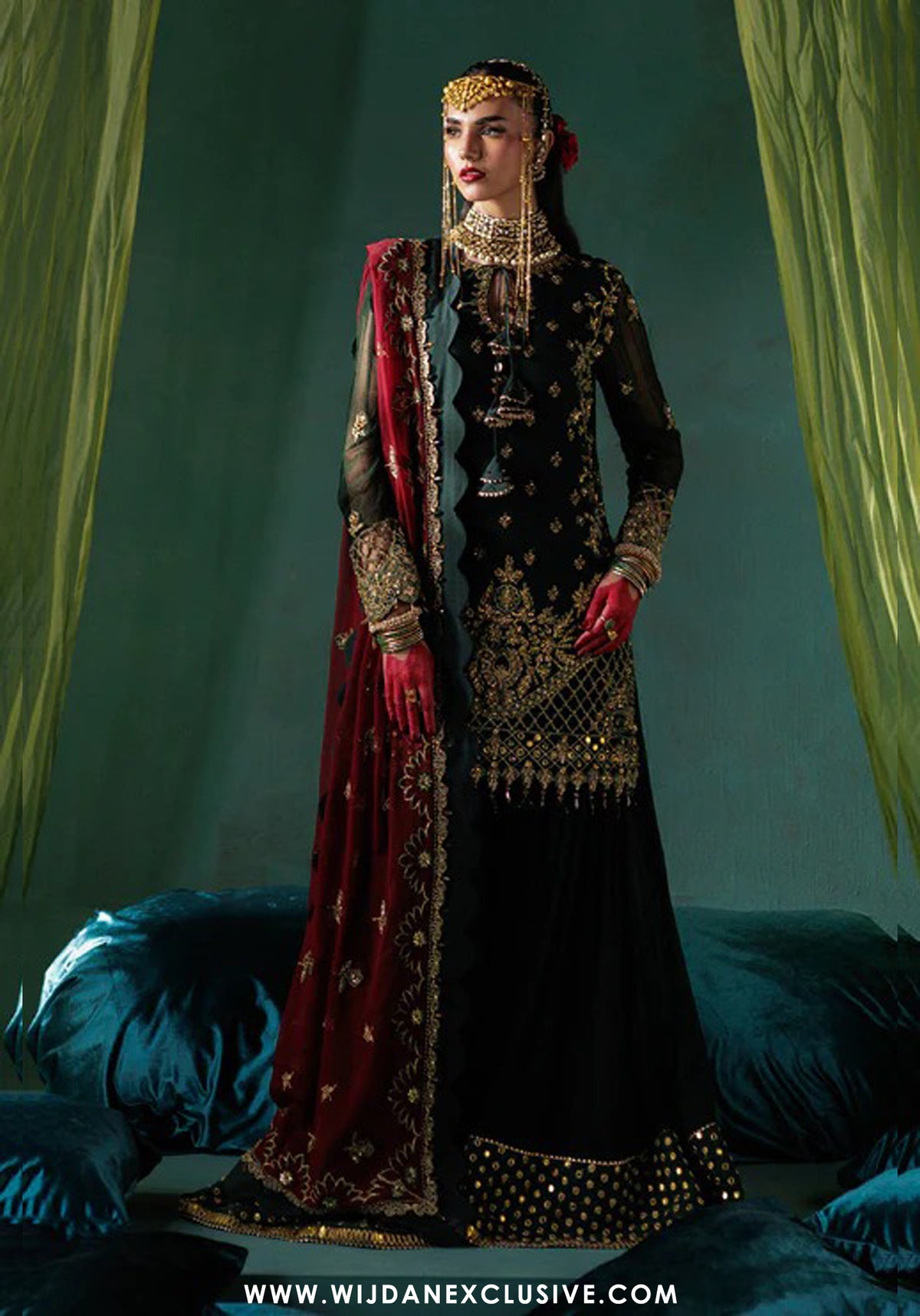 Panache Unstitched Luxury Chiffon Collection - 2025 by Saad Shaikh D-03