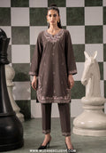 Allure by Wijdan | Stitched 2pc Embroidered Lawn Collection - 2026 (D-07)