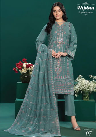 Majestic Luxury Texture Cotton Collection by Rujhan D-07