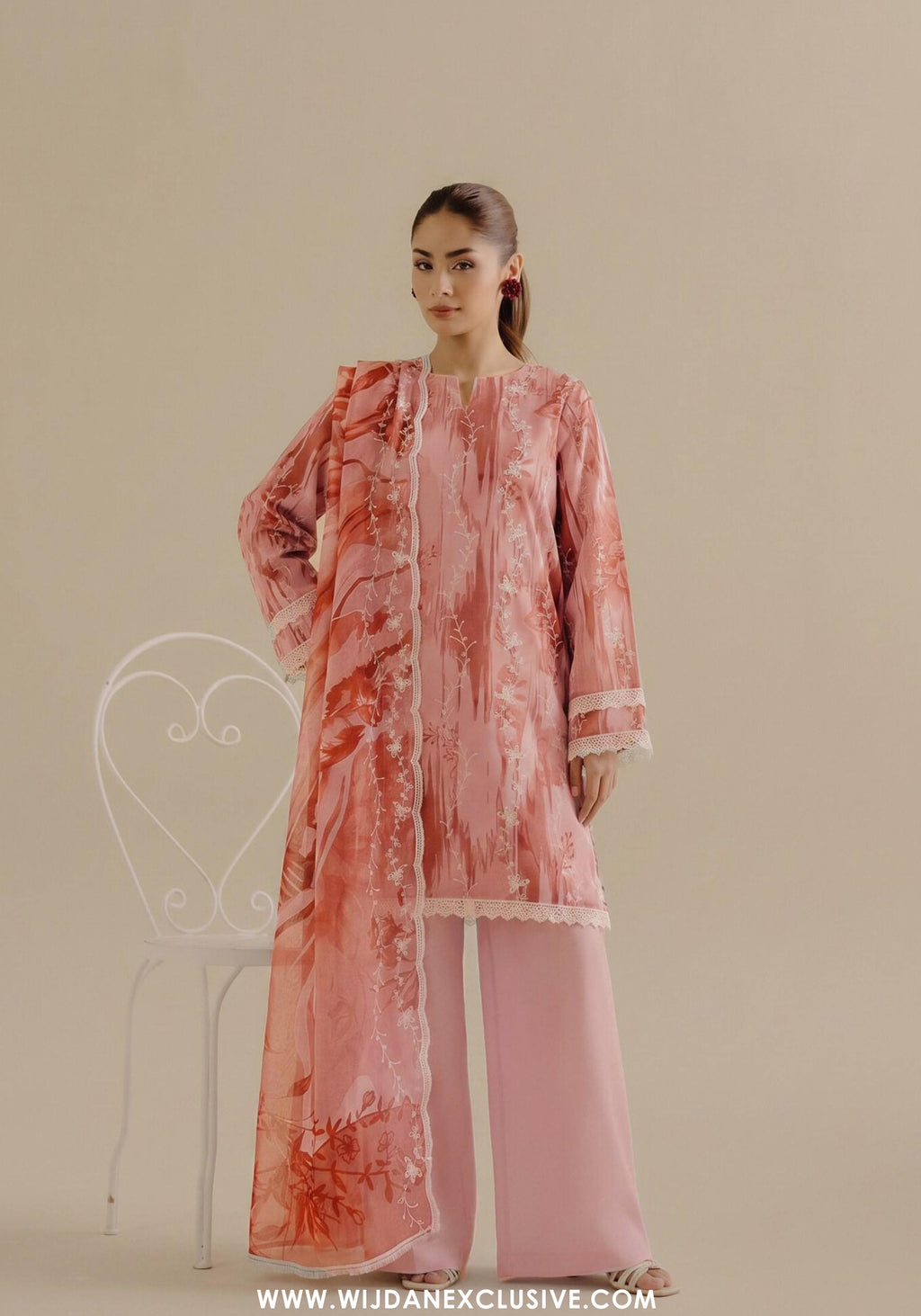 Cut & Style by Mahay | Unstitched Fancy Lawn Vol-02 Collection - 2026 (D-07)