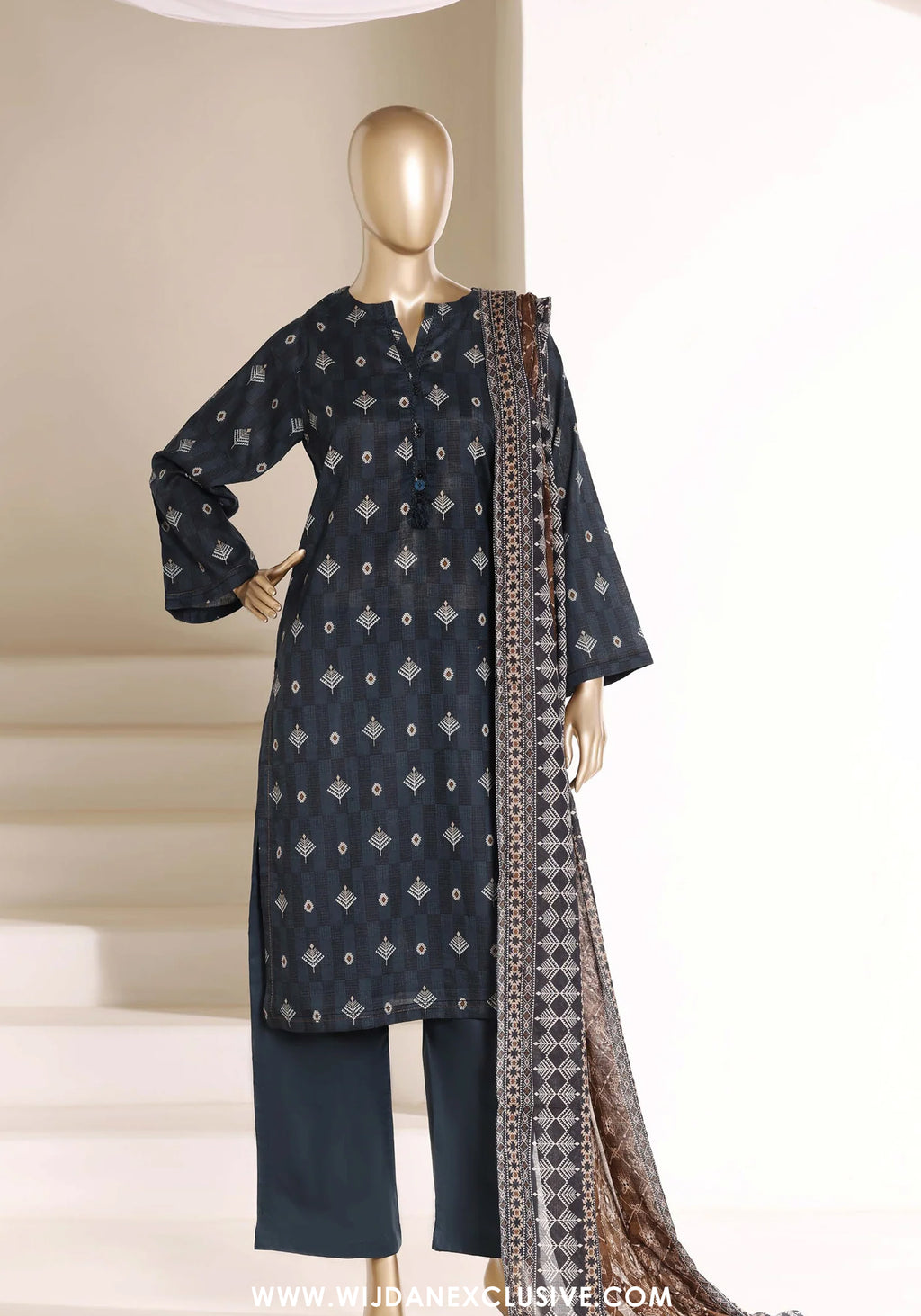 Sadabahar Stitched Printed Lawn Vol-05 Collection - 2026 (D-07)