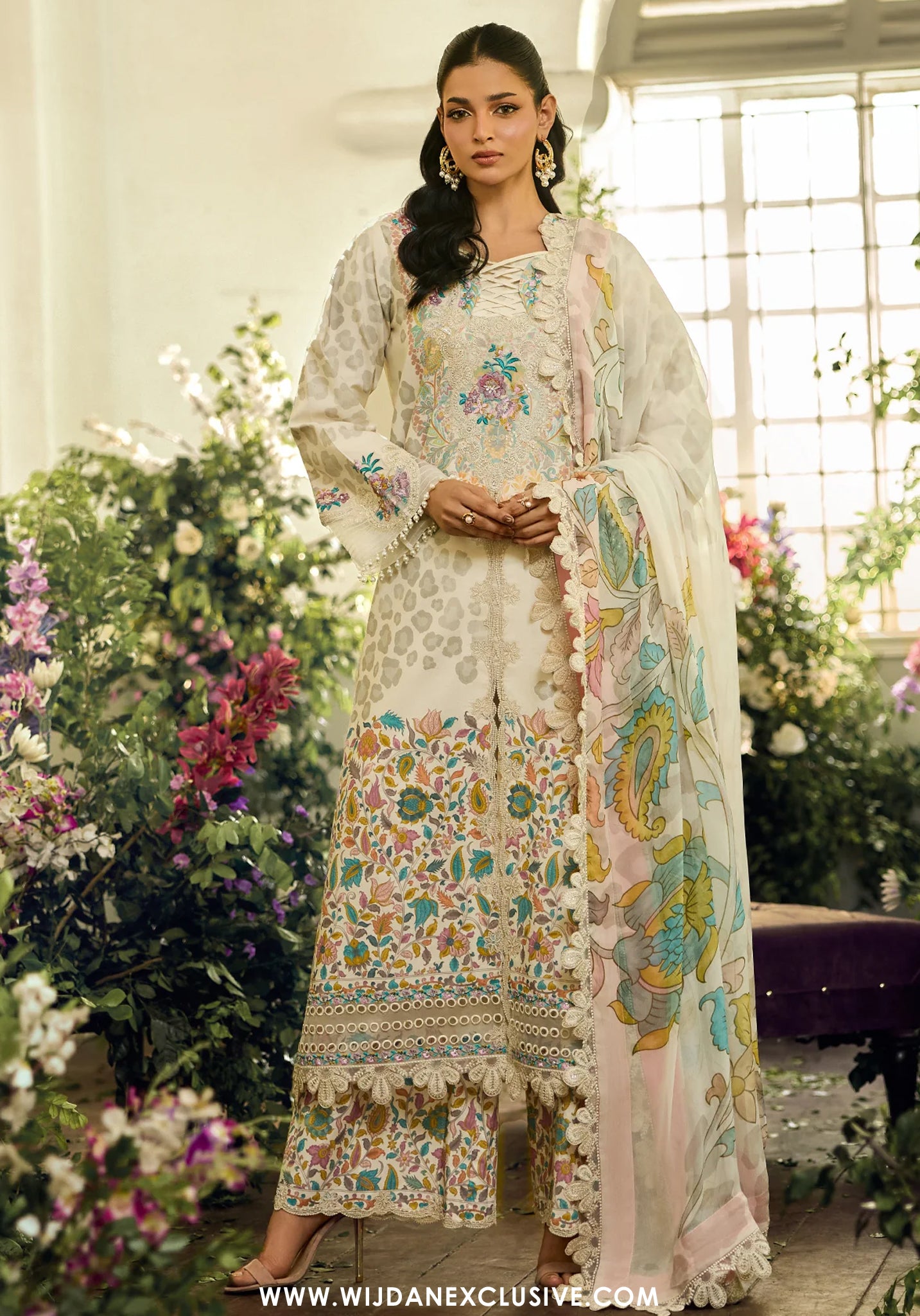 Sunshine by Charizma | Unstitched Embroidered Lawn Vol-02 Collection - 2026 (CSN6-16)