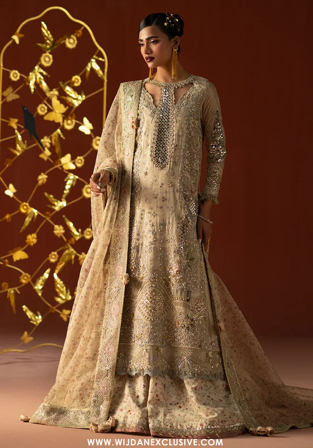 AJR Couture Unstitched Embroidered Signature Wedding Collection - 2026 (HUSN E MAH)
