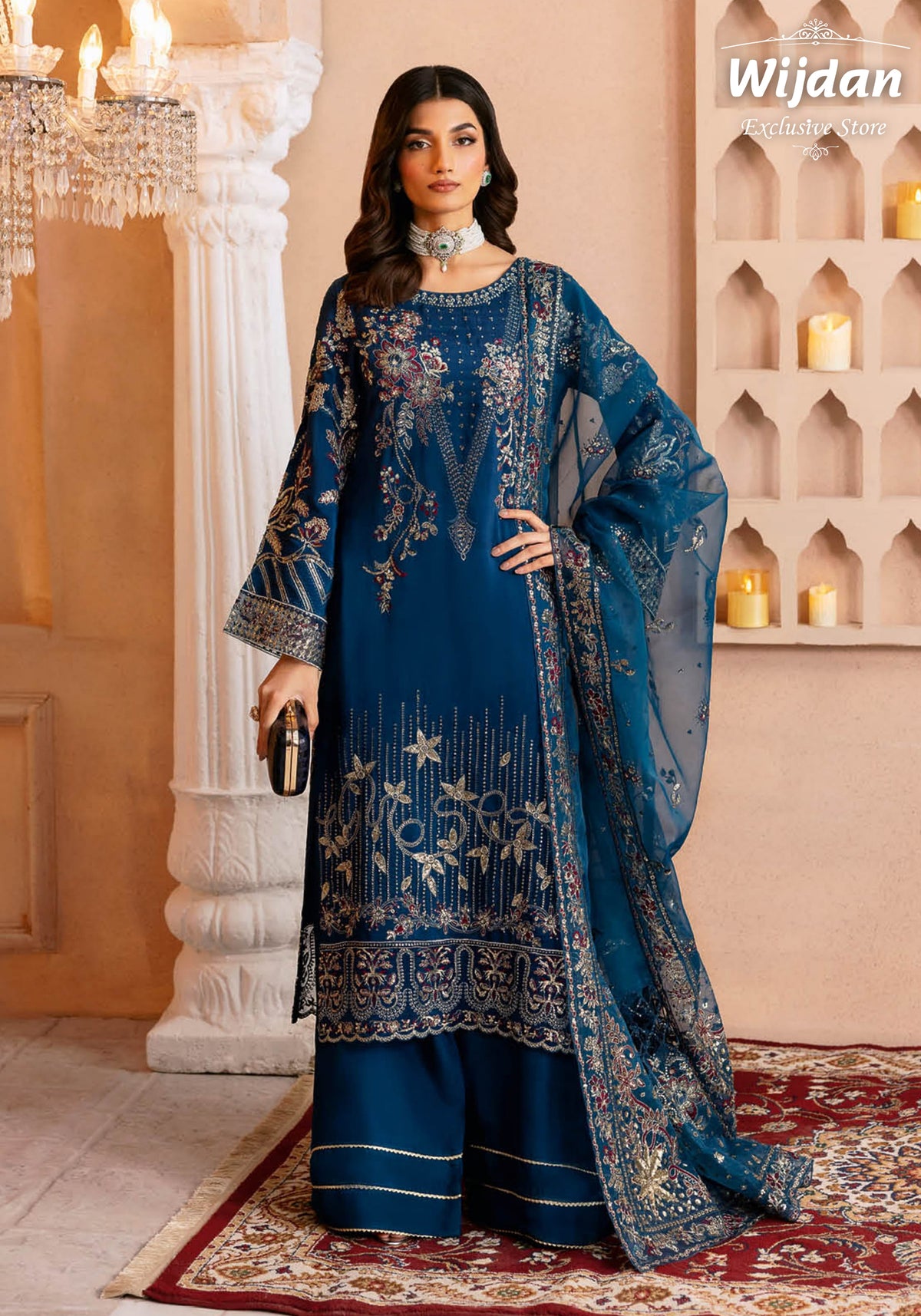 Shehnai Raw Silk Collection'25 Vol-01 by Ramsha SS-107