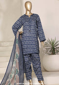Sadabahar Stitched Printed With Shalwar Collection - 2026 (D-07)