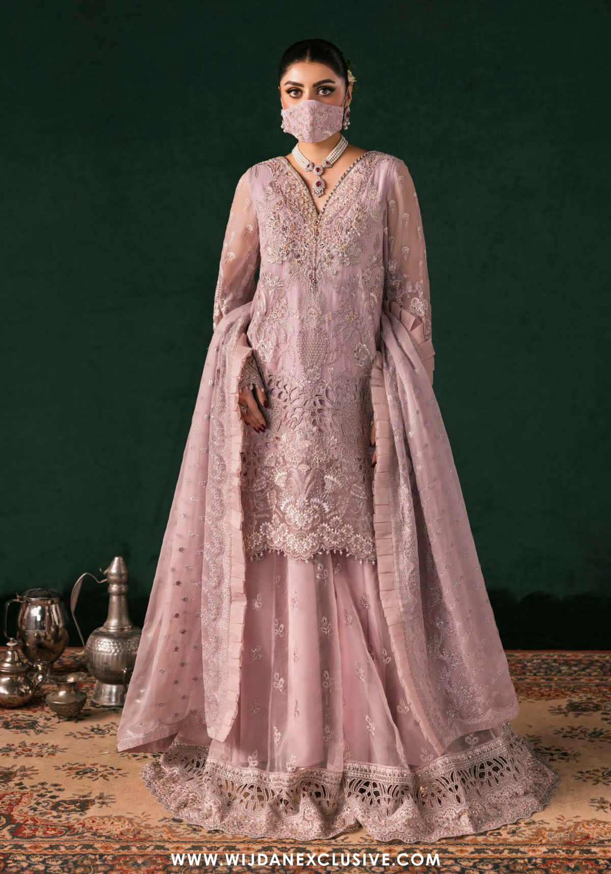 Flossie Kohinoor Unstitched Luxury Chiffon Collection - 2025 K-108