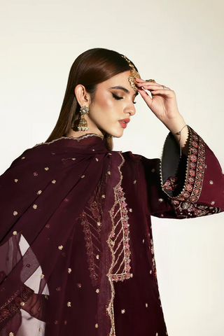 Zarposh by Emaan Adeel | Unstitched Velvet Collection - 2025 (KANWAL)