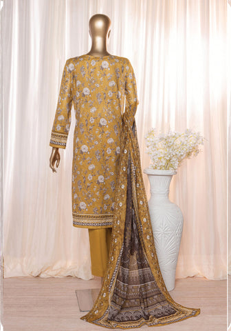 Rimjhim Printed Embroidered Lawn Collection'24 by HZ Textiles D-07