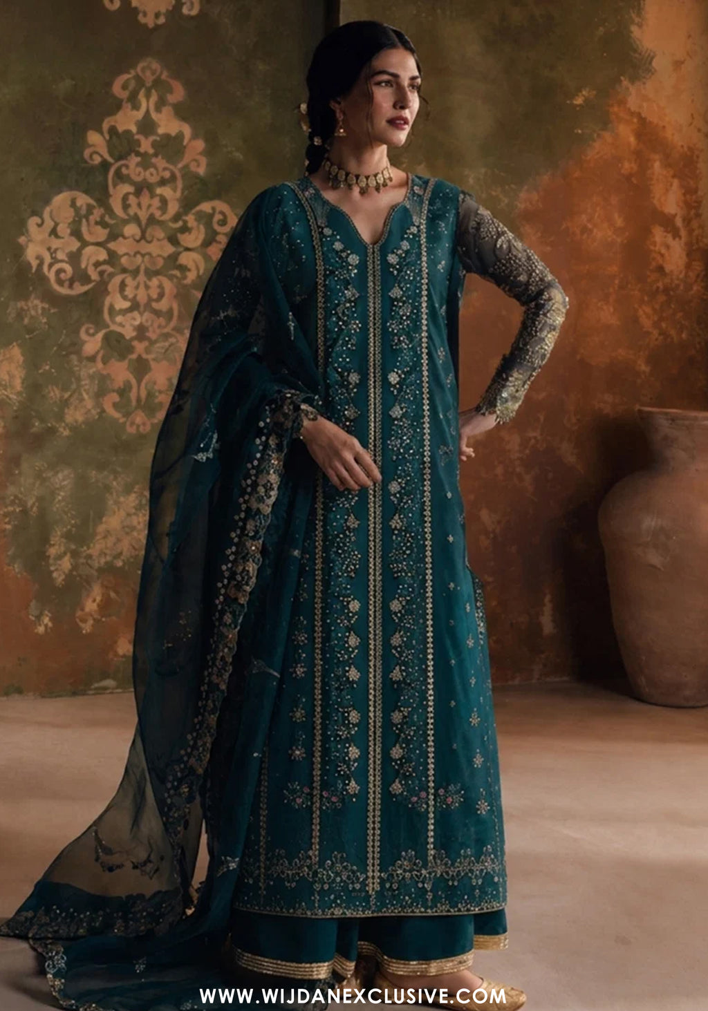 Jahan Ara by Zarposh | Unstitched Luxury Embroidered Formal Collection - 2026 (GULEEN)