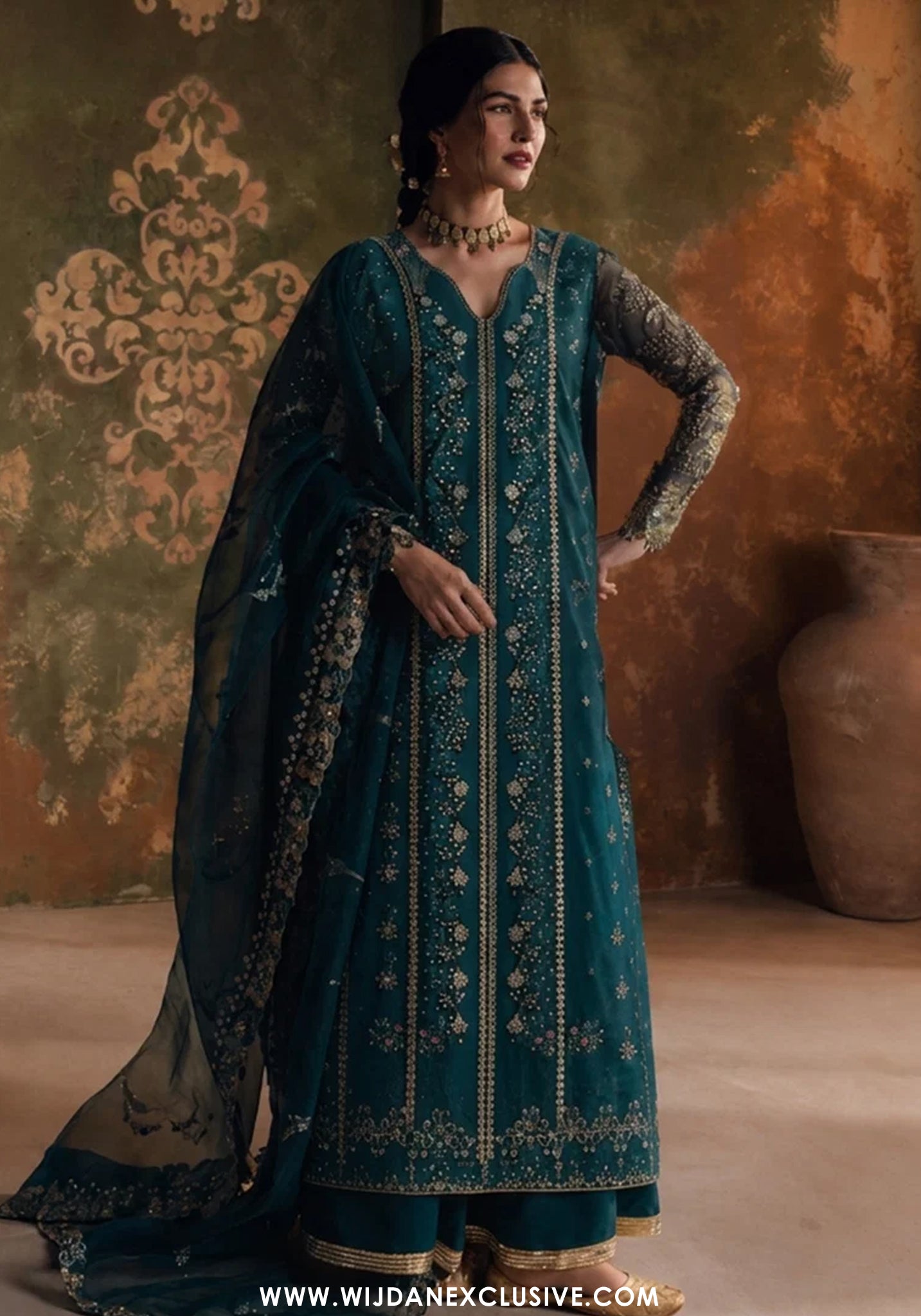 Jahan Ara by Zarposh | Unstitched Luxury Embroidered Formal Collection - 2026 (GULEEN)