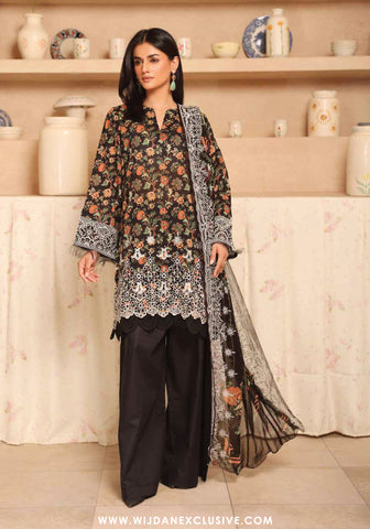 Aleeha Unstitched Embroidered Lawn Chikankari Collection by Johra JH-947
