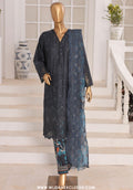 Aifa Dynasty Chikankari Unstitched Luxury Lawn Collection - 2026 (D-07)
