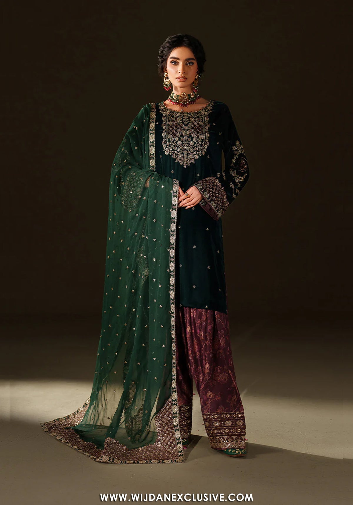 Iznik Unstitched Embroidered Formal Velvet Edit - 2025 IV-69