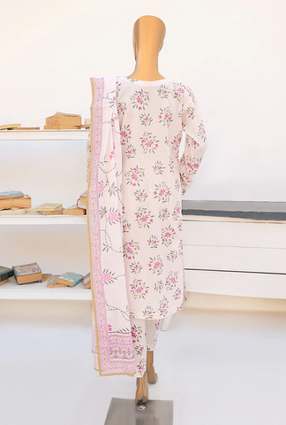 Mother Printed Cotton Winter Un-Stitched Collection by Hz Textile D-07