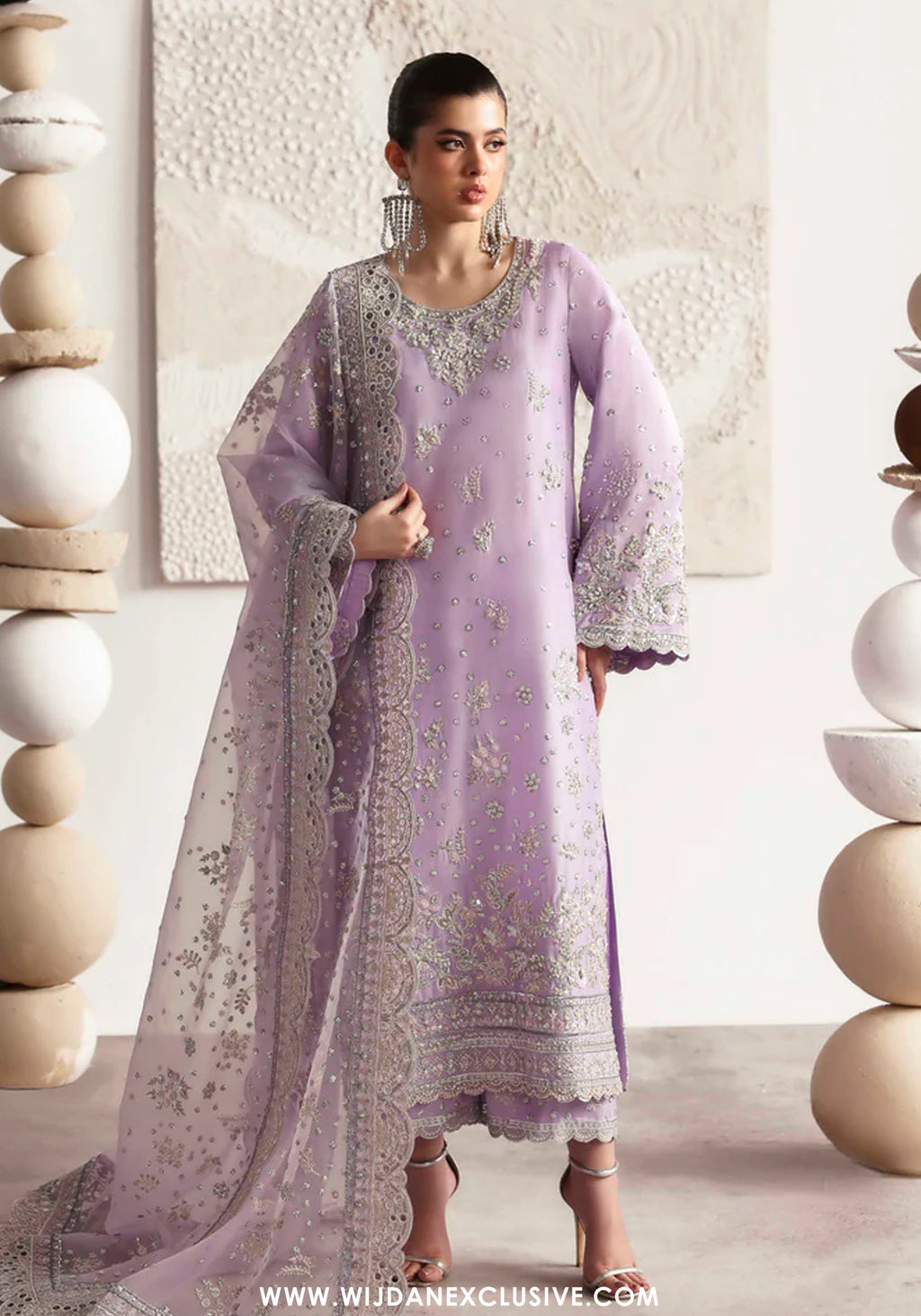 Akbar Aslam Unstitched Luxury Formals Collection - 2026 (CHAMPAGNE)