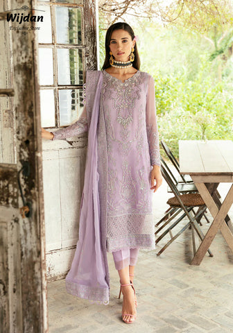 Gulaal Embroidered Chiffon EID Collection'24 VIOLA D-07