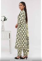 Aleezay Superior Airjet Bana Dora Lawn Collection by Fatima's D-07