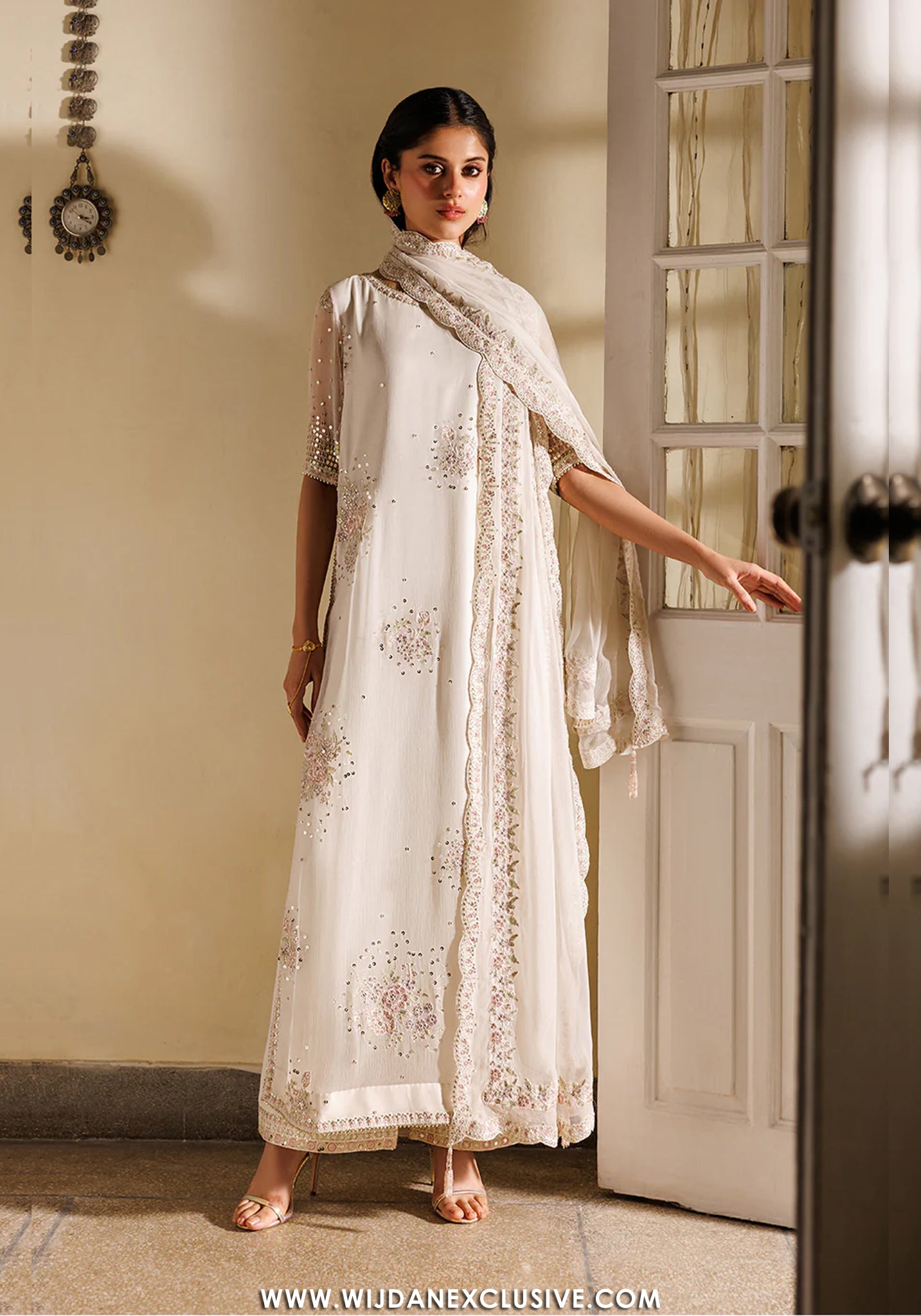 Iznik Unstitched Embroidered Chiffon Semi-Formals Collection - 2026 CC-98