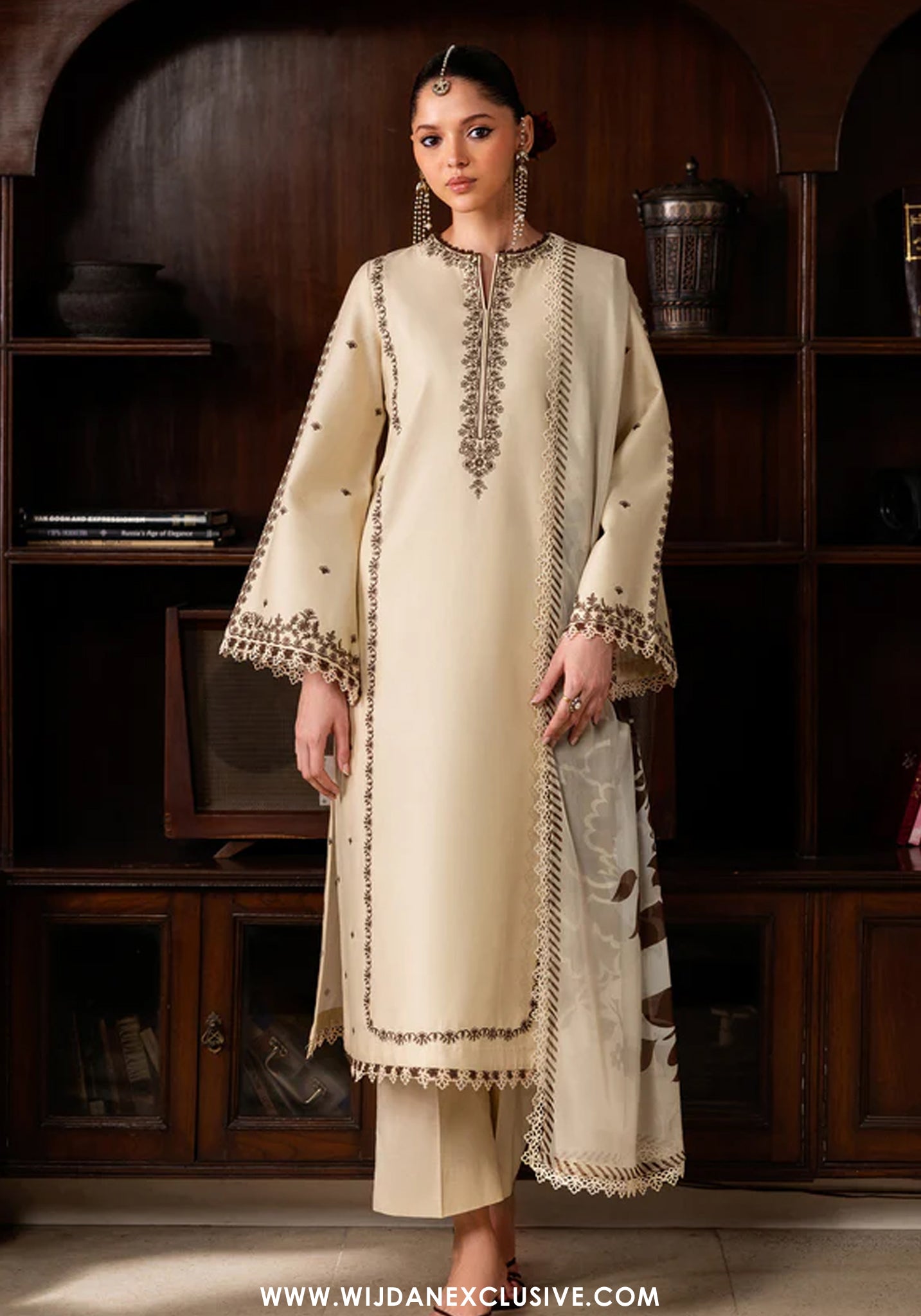 Zarif Unstitched  Embroidered Summer Lawn  Collection - 2026 (ARIA)