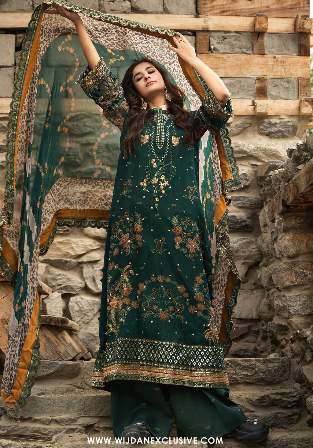 Vasal by Charizma | Unstitched Embroidered Luxury Formal Chiffon Collection'26 (VSLW6-18)