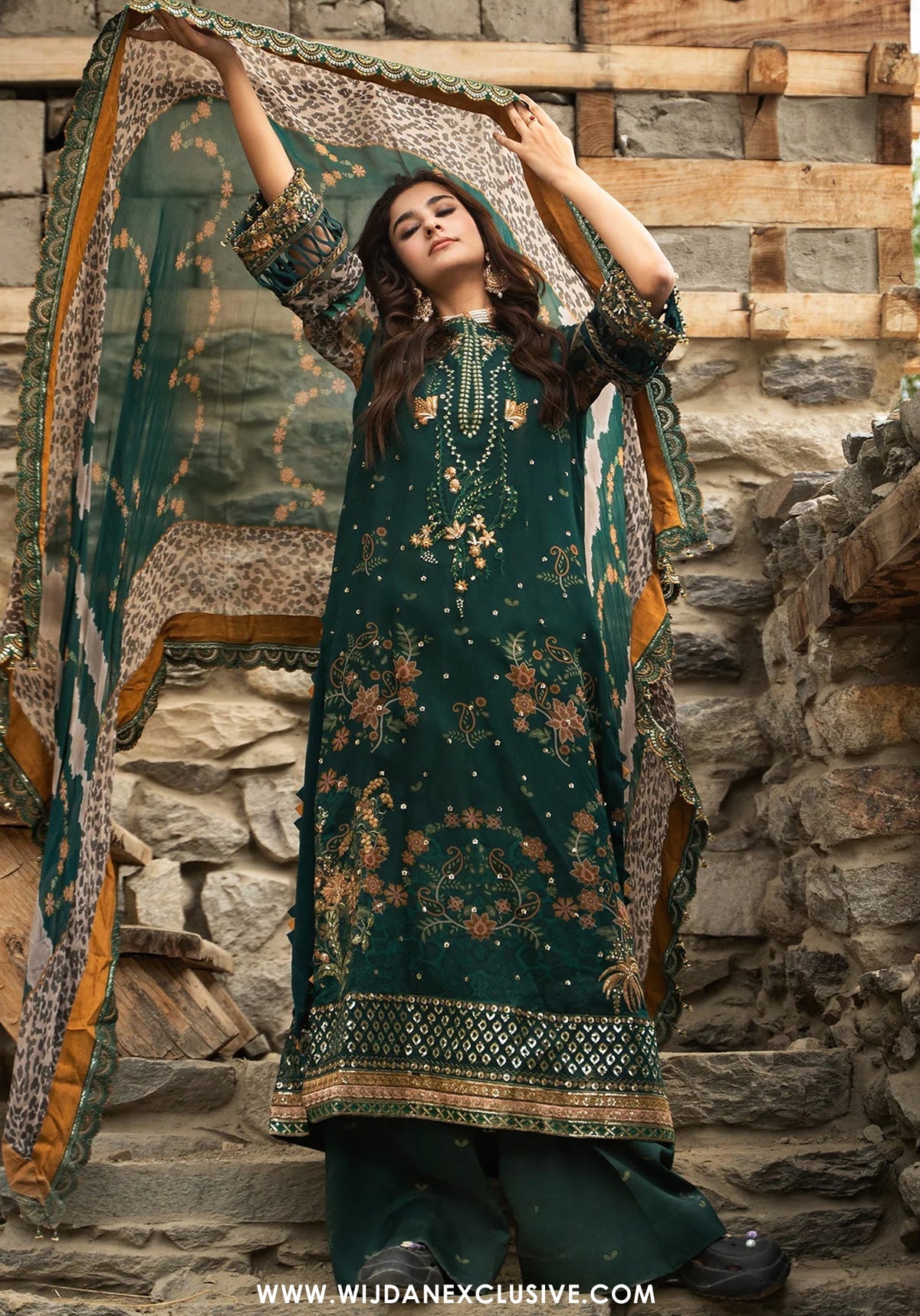 Vasal by Charizma | Unstitched Embroidered Luxury Formal Chiffon Collection'26 (VSLW6-18)