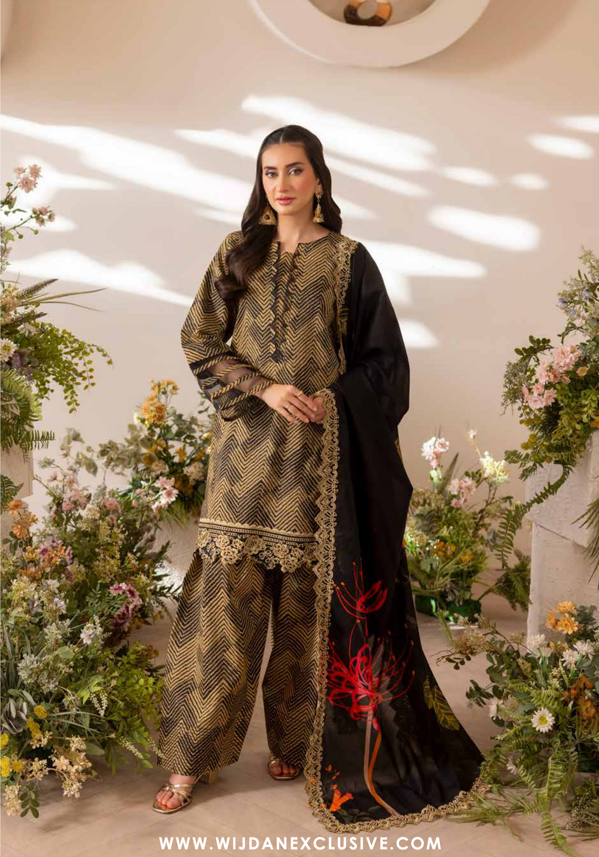 Charizma Basic Embroidered Lawn - 2025 Volume-01 CB5-01