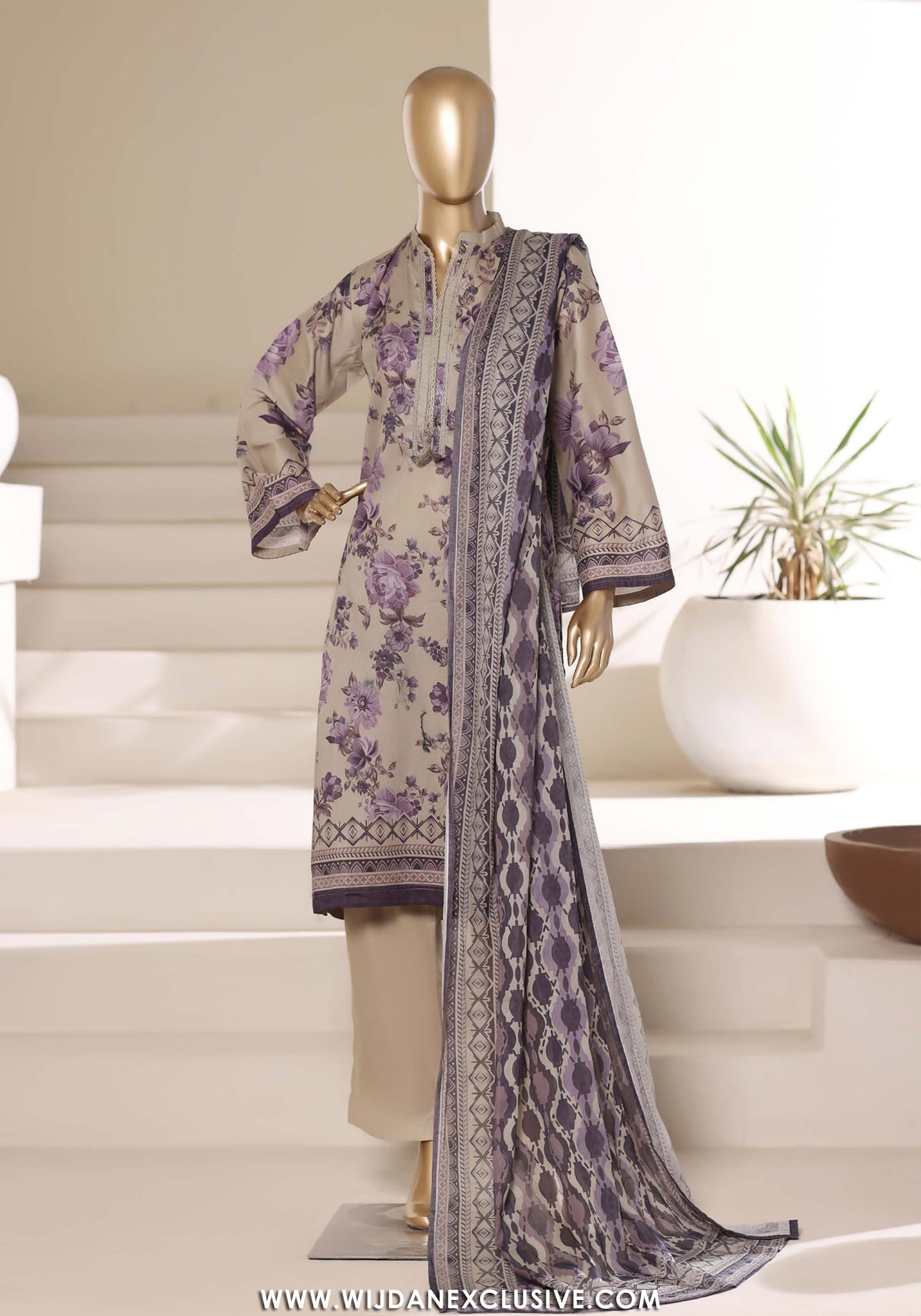 Sadabahar Stitched Printed Lawn Vol-I Collection - 2026 SB26SPL-07