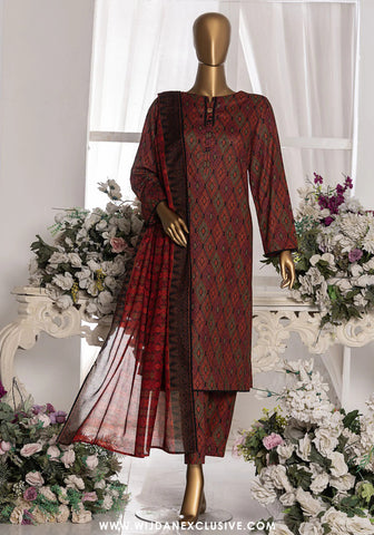 HZ Mid Summer Unstitched Printed Cambric Collection - 2025 MSC-201-A