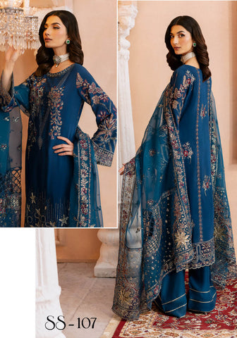 Shehnai Raw Silk Collection'25 Vol-01 by Ramsha SS-107