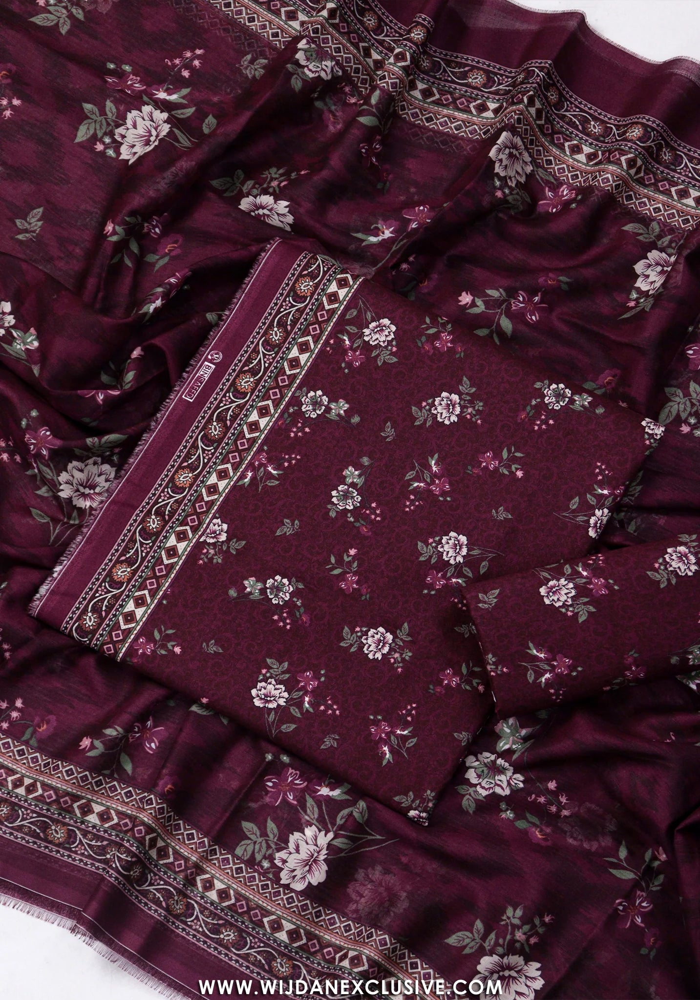 Bin Saeed Unstitched Printed Lawn Vol-III Collection - 2026 BS26UPL-007