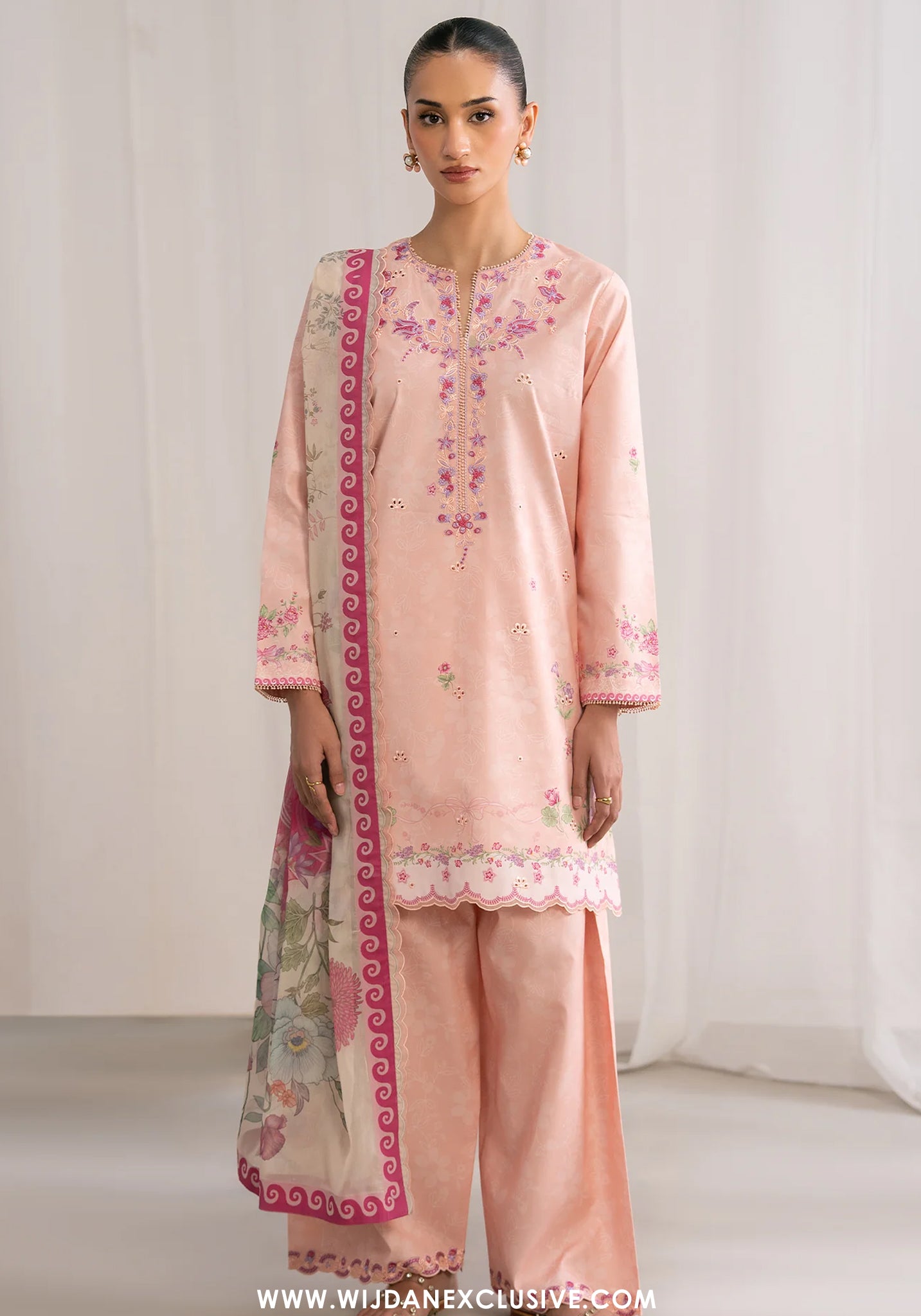 Nysa by Seran | Unstitched Printed & Embroidered Cambric Collection'26 (AURELIE)